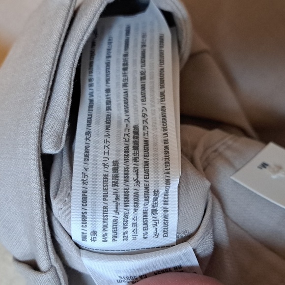 Abercrombie Tailored Wide Leg Pants Ms - Picture 7 of 8